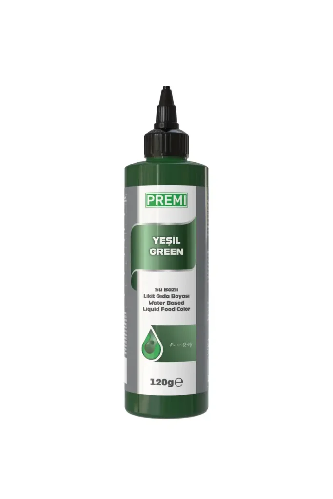 Premi Su Bazlı Likit Gıda Boyası Yeşil 120 ml