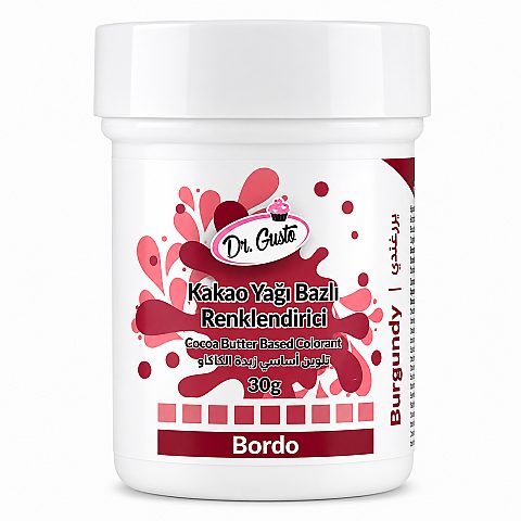 Dr. Gusto Çikolata Boyası 30 gr Bordo