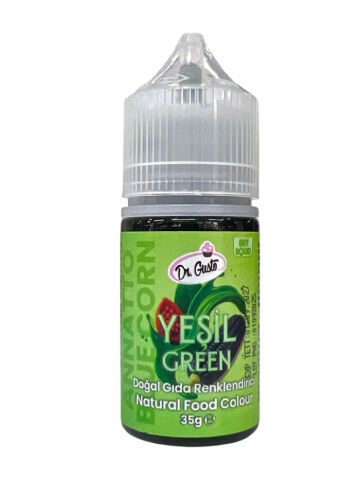 Dr. Gusto Doğal Likit Boya Yeşil 35 ml