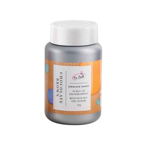 Dr. Gusto Su Bazlı Toz Boya Çikolata Kahve 75 gr