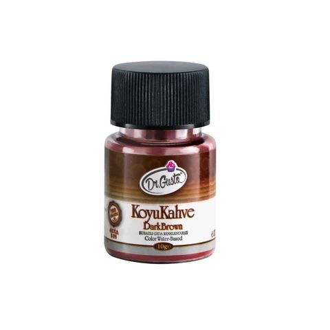 Dr. Gusto Su Bazlı Toz Boya Koyu Kahverengi 10 gr