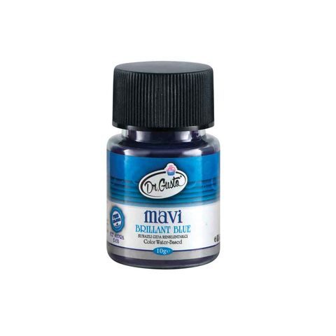 Dr. Gusto Su Bazlı Toz Boya Mavi 10 gr