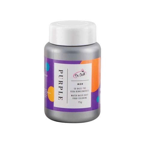 Dr. Gusto Su Bazlı Toz Boya Mor 75 gr