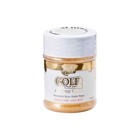 Dr. Gusto Yenilebilir Metalik Toz 20 gr Altın