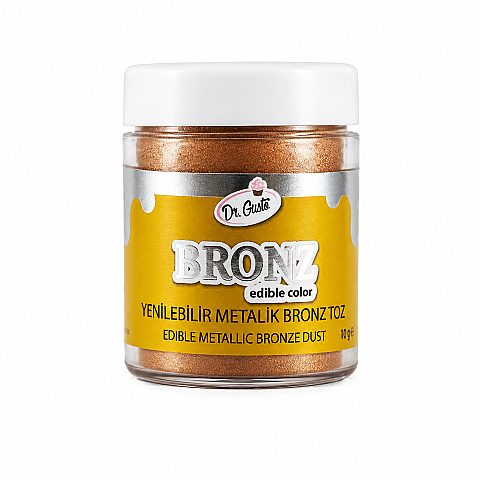 Dr. Gusto Yenilebilir Metalik Toz Bronz 10 gr 1368