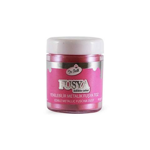 Dr. Gusto Yenilebilir Metalik Toz Fuşya 10 gr 1191