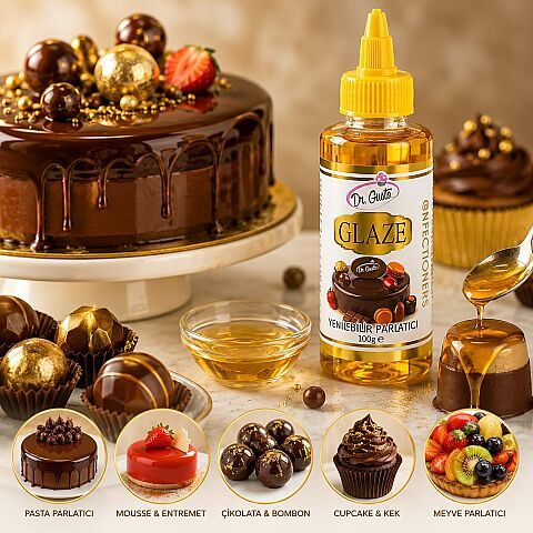 Dr. Gusto Yenilebilir Vernik Glaze 120 gr