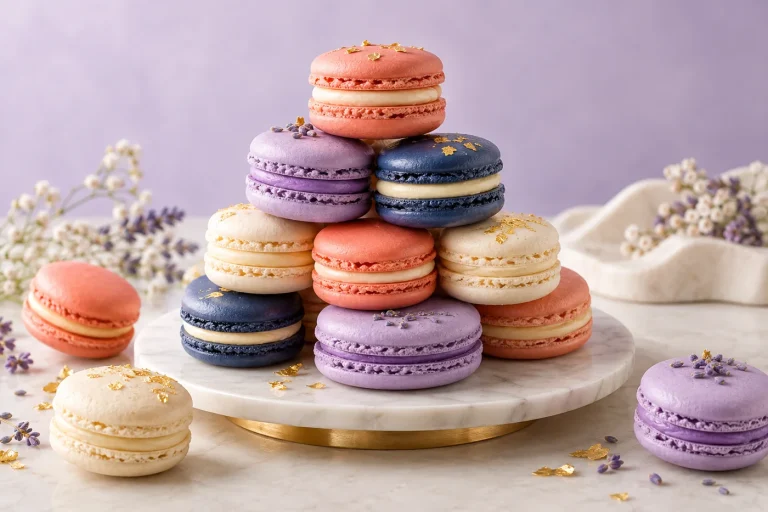 Pastel Renkli Makaron